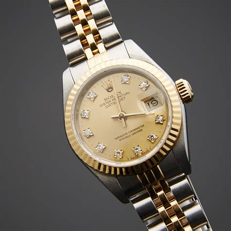 pre owned lady datejust rolex